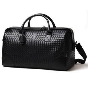 ボッテガヴェネタ/BOTTEGA VENETA/ レザーボストンバッグ[2WAY仕様] /ネロ 152230 v4651 1000【秋冬】 メンズ