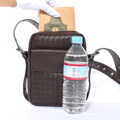 ボッテガ・ヴェネタコピー BOTTEGA VENETA イントレチャート 斜め掛け ショルダーバッグEBANO (ダークブラウン) 163313 V4651 2040 - 商品画像 7
