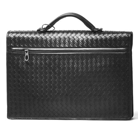ボッテガヴェネタ/BOTTEGA VENETAバッグ イントレチャートのレザーブリーフケース /ブラック 170238 vq131 1000【秋冬】 メンズ - 商品画像 10