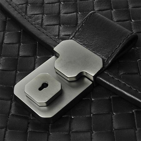 ボッテガヴェネタバッグスーパーコピー イントレチャートのレザーブリーフケース /ブラックメンズ170238 v131 1000 wk - 商品画像 9