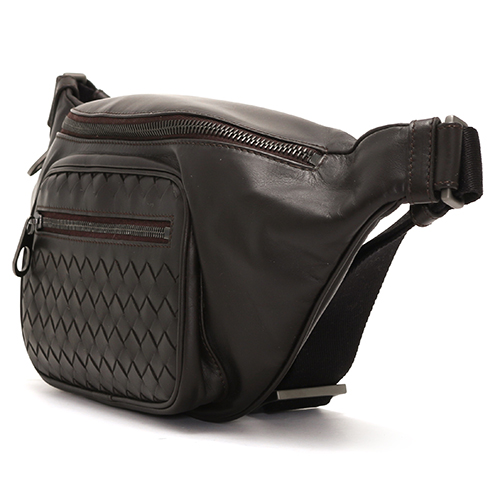 ボッテガヴェネタコピー BOTTEGA VENETA ウエストバッグ イントレチャート 【INTRECCIATO】 モロブラウン 222310 VQ121 1375 メンズ - 商品画像 5