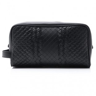 スーパーコピーボッテガヴェネタ BOTTEGA VENETA ポーチ トイレタリー ケース アメニティケース ブラック メンズ アクセサリ 革 レザー 旅行 出張 トラベル 244706 vv341 1000 VN