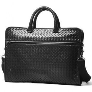 ボッテガヴェネタ/BOTTEGA VENETA/ レザーブリーフケース（2WAY仕様） /ブラック 248395 vq131 1000ssメンズ