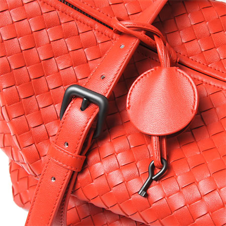 スーパーコピーバッグボッテガヴェネタ/BOTTEGA VENETA/ レザーボストンバッグ/モンテーニュバッグ /NEW RED 272801 v0016 6577【2014年春夏新作】 レディース - 商品画像 7