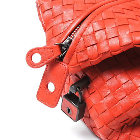 スーパーコピーバッグボッテガヴェネタ/BOTTEGA VENETA/ レザーボストンバッグ/モンテーニュバッグ /NEW RED 272801 v0016 6577【2014年春夏新作】 レディース - 商品画像 3