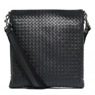 ボッテガヴェネタスーパーコピー BOTTEGA VENETA ショルダーバッグ イントレチャート 【INTRECCIATO】 ブラック 276356 V465C 1000 メンズ