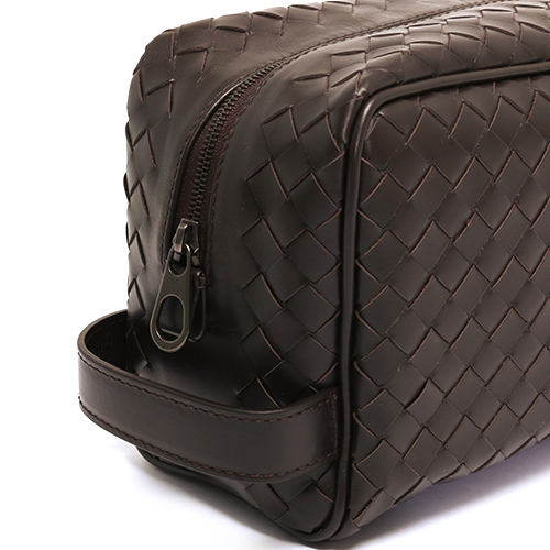 ボッテガヴェネタコピー バッグ BOTTEGA VENETA セカンドバッグ メンズ レザー ダークブラウン 244706 V4651 2040 EBANO - 商品画像 8