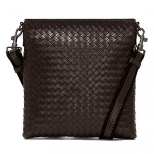 ボッテガヴェネタスーパーコピー BOTTEGA VENETA ショルダーバッグ イントレチャート 【INTRECCIATO】 ダークブラウン 276357 V465C 2078 メンズ