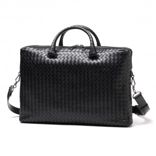 ボッテガヴェネタ/BOTTEGA VENETA/ ブリーフケース(2WAY仕様)/LIGHT CALF /ネロ ブラック系354386 vq131 1000 メンズ