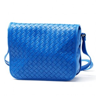 ボッテガヴェネタ/BOTTEGA VENETA/ ショルダーバッグ/NAPPA /シグナルブルー 357071 v0016 4373 レディース