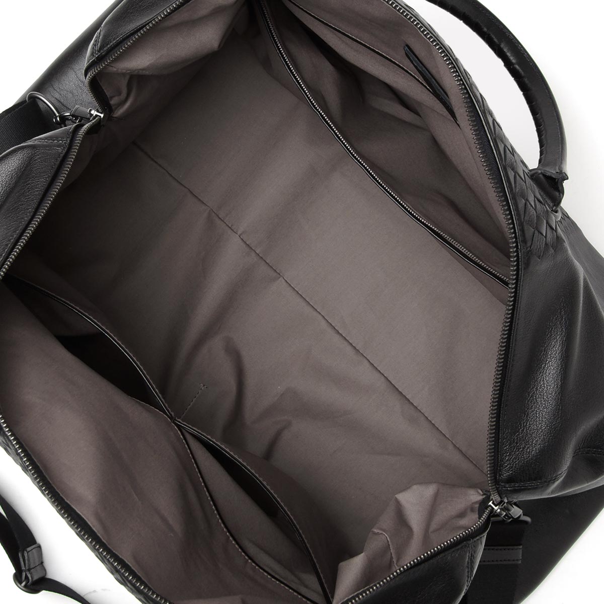ボッテガヴェネタ/BOTTEGA VENETAスーパーコピー ボストンバッグ(2WAY仕様) NAPPA NERO ブラック系 358958 vakh1 1000 メンズ - 商品画像 4
