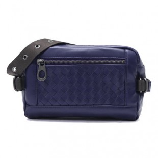 ボッテガヴェネタスーパーコピー BOTTEGA VENETA ウエストバッグ イントレチャート 【INTRECCIATO】 アトランティックブルー 368899 VQ121 4169 メンズ