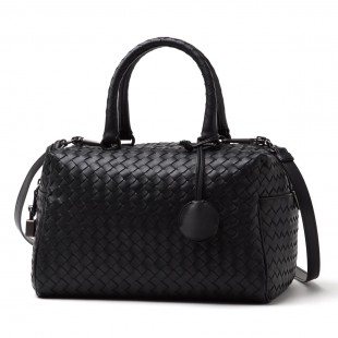 ボッテガヴェネタ/BOTTEGA VENETA/ ボストンバッグ(2WAY仕様)/NAPPA /ネロ ブラック系 386496 v0016 8175 レディース