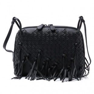 ボッテガヴェネタ BOTTEGA VENETA ショルダーバッグ ブラック レディース ギフト プレゼント レザー 本革 387063 vco70 1000 ノディーニ - 商品画像 2