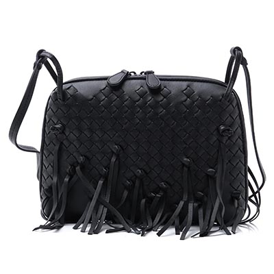ボッテガヴェネタ BOTTEGA VENETA ショルダーバッグ ブラック レディース ギフト プレゼント レザー 本革 387063 vco70 1000 ノディーニ - 商品画像 6