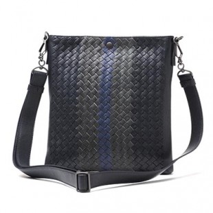 ボッテガヴェネタ/BOTTEGA VENETA/ ショルダーバッグ/CLUB FUME /ネイビー×アルドアーズ×アトランティック ブルー系387302 vbg80 4103 メンズ