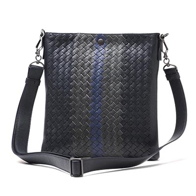 ボッテガヴェネタ/BOTTEGA VENETA/ ショルダーバッグ/CLUB FUME /ネイビー×アルドアーズ×アトランティック ブルー系387302 vbg80 4103 メンズ - 商品画像 7