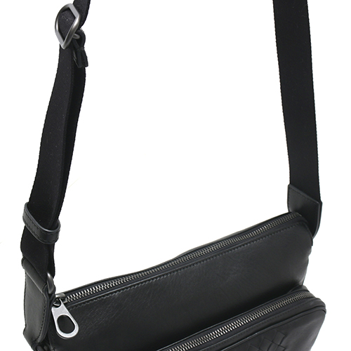 ボッテガヴェネタコピー BOTTEGA VENETA ショルダーバッグ イントレチャート 【INTRECCIATO】 ブラック 396060 VAKH1 1000 メンズ - 商品画像 9