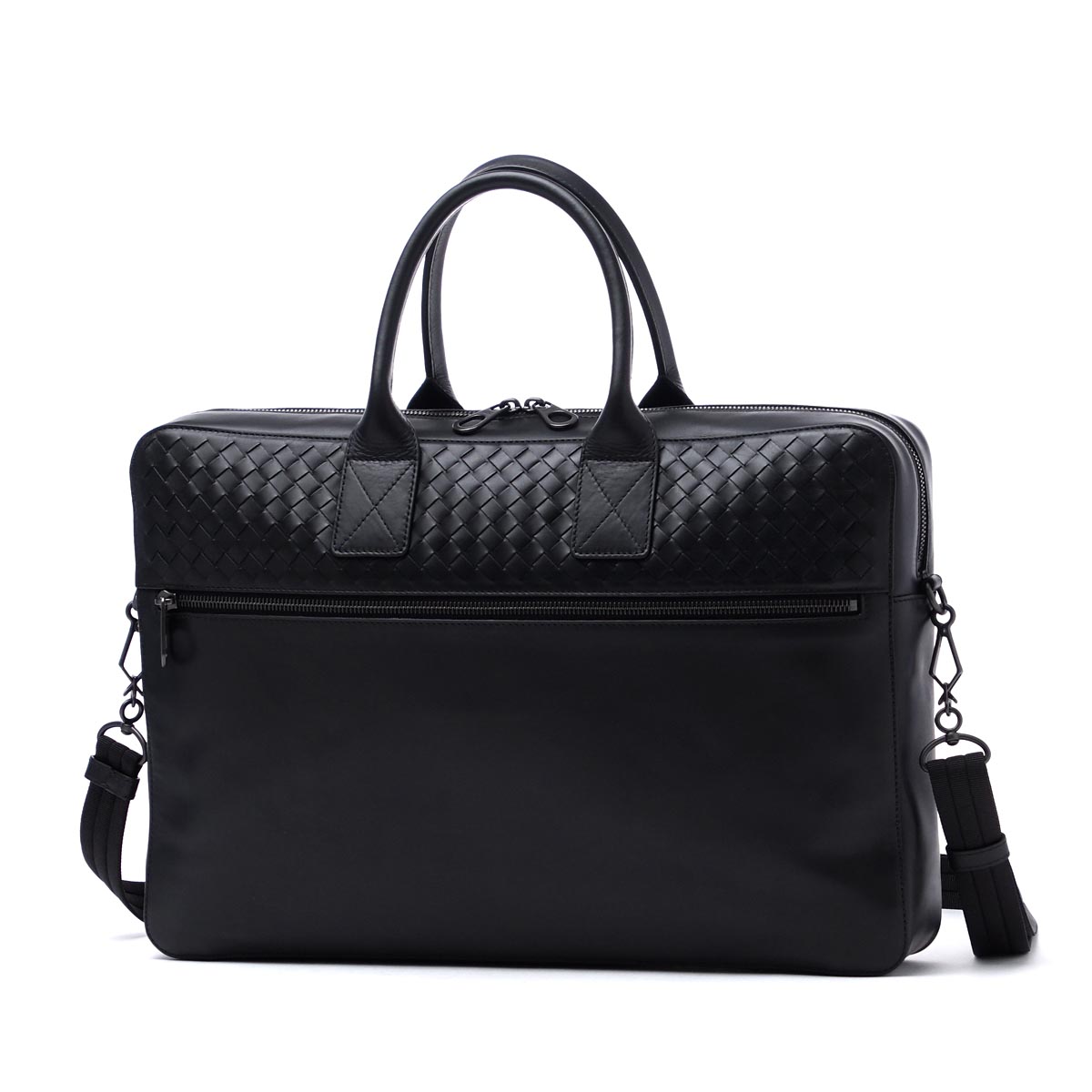 ボッテガヴェネタ/BOTTEGA VENETA ブリーフケース(2WAY仕様) MATT CALF NERO ブラック系 405557 vm404 1000 メンズ - 商品画像 8