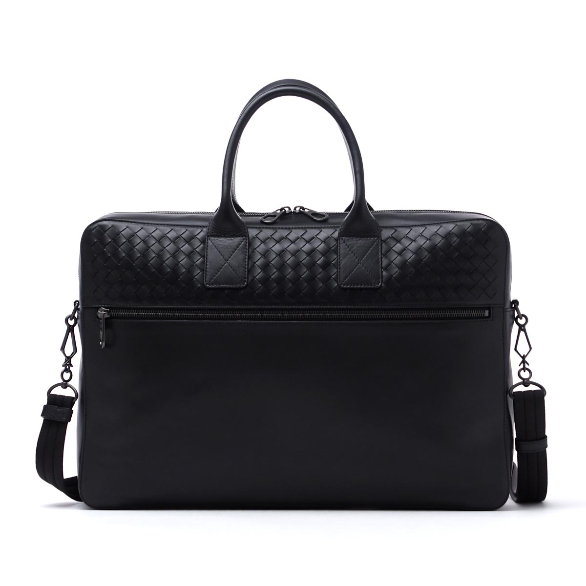 ボッテガヴェネタ/BOTTEGA VENETA ブリーフケース(2WAY仕様) MATT CALF NERO ブラック系 405557 vm404 1000 メンズ - 商品画像 4