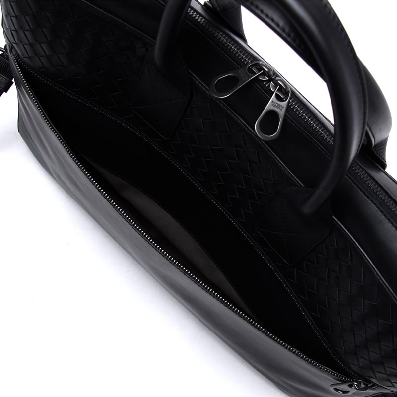 ボッテガヴェネタ/BOTTEGA VENETA ブリーフケース(2WAY仕様) MATT CALF NERO ブラック系 405557 vm404 1000 メンズ - 商品画像 7