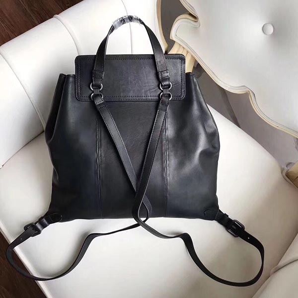 BOTTEGA VENETAコピー ボッテガヴェネタ リュックサック ナッパ イントレチャート レザー ブラック 407093 バックパック - 商品画像 1