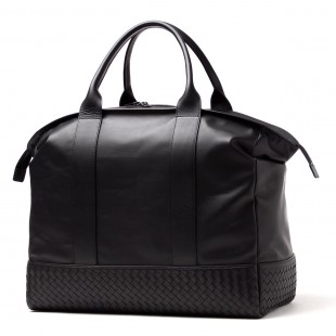 ボッテガヴェネタ/BOTTEGA VENETA ボストンバッグ MATT CALF NERO ブラック系 410784 vm402 1000 メンズ