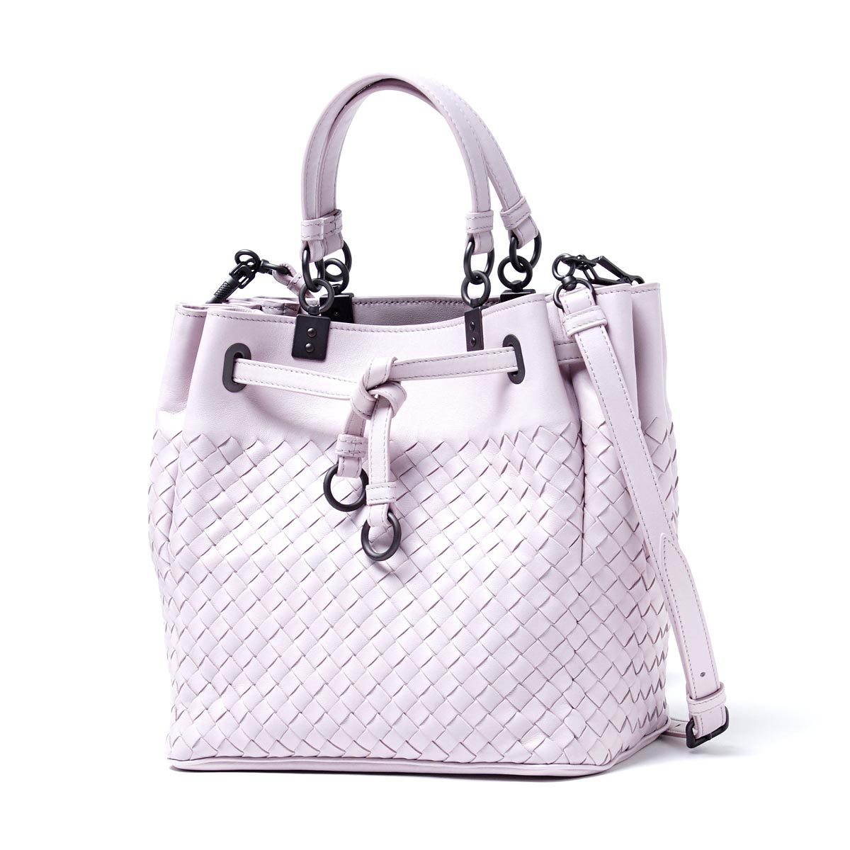 ボッテガヴェネタ/BOTTEGA VENETA ハンドバッグ(2WAY仕様) NAPPA オイスター パープル系 420477 v0016 6980 レディース - 商品画像 7