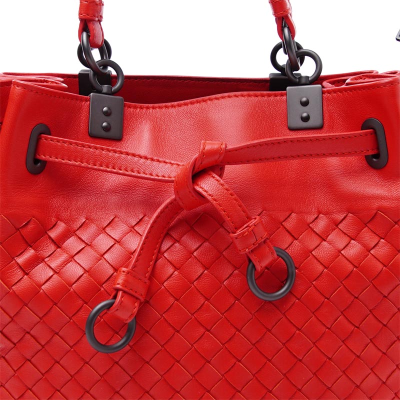 ボッテガヴェネタ/BOTTEGA VENETA ハンドバッグ(2WAY仕様) NAPPA ベスビオ レッド系 420477 v0016 6565 レディース - 商品画像 3