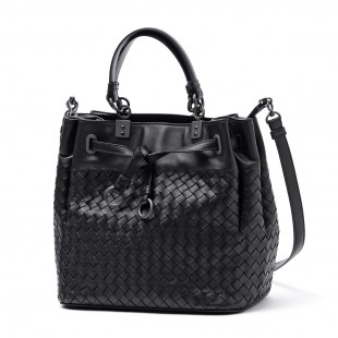 ボッテガヴェネタ/BOTTEGA VENETA ハンドバッグ(2WAY仕様) NAPPA ネロ ブラック系 420477 v0016 8175 レディース
