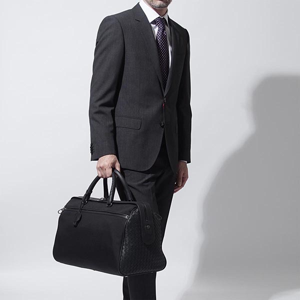 ボッテガヴェネタスーパーコピー BOTTEGA VENETA ボストンバッグ 2WAY メンズ 旅行 ボストン バッグ トラベル 445350 vaye3 1000 HIGH TECH CANVAS - 商品画像 3