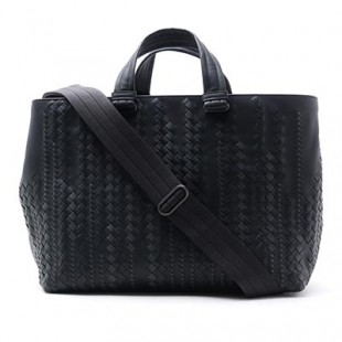 ボッテガヴェネタスーパーコピー BOTTEGA VENETA トートバッグ 2WAY ブラック メンズ バッグ カジュアル レザー 編み込み デザイン エレガンス 上質 520310 vm40u 1387 NAPPA ナッパ