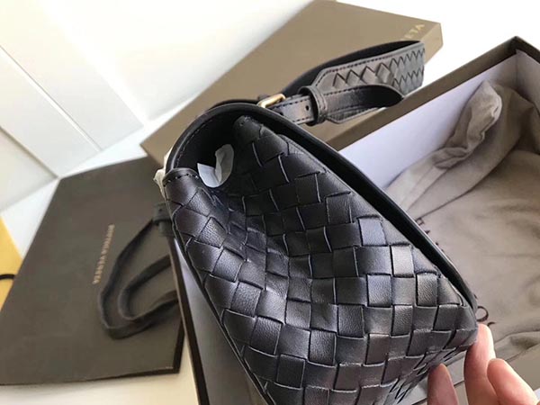 ボッテガヴェネタ BOTTEGA VENETA ボッテガ BV ルナ バッグ ブラック 550436V1EED1000 - 商品画像 5