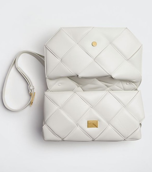 ボッテガ ヴェネタスーパーコピー BOTTEGAVENETA トップ ハンドル ショルダー ハンドバッグ ホワイト 2way 632647 VCQR1 9033 - 商品画像 1