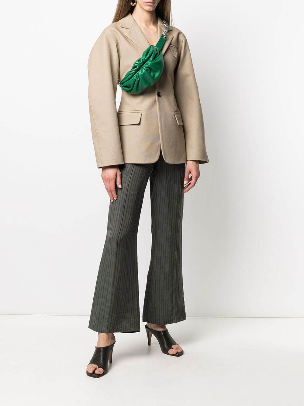 ボッテガヴェネタ BOTTEGA VENETA ベルトバック チェーンポーチ クロスボディバッグ レディース 651445VCP413179 - 商品画像 3