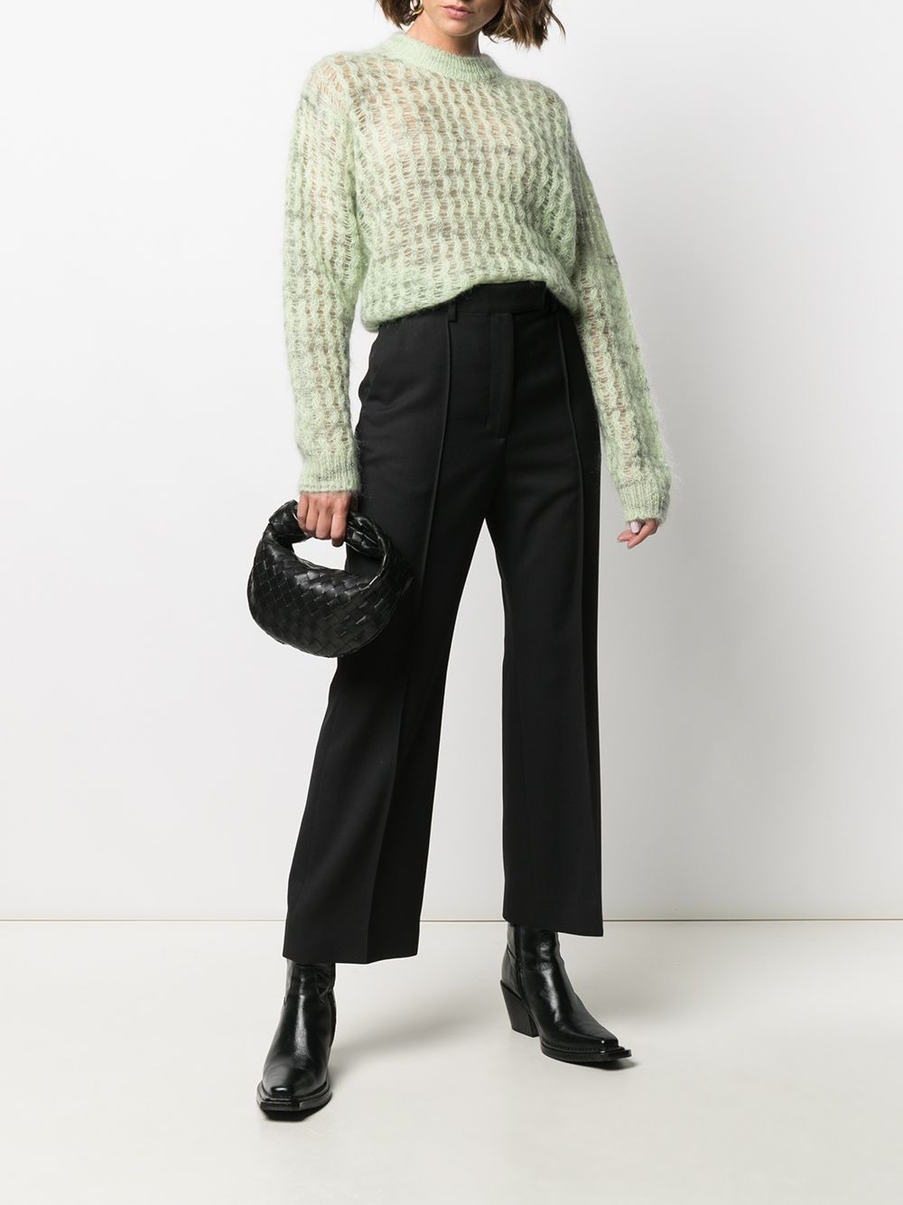 ボッテガヴェネタ Bottega Veneta ミニ ザ・ジョディ イントレチャート レザー ハンドバッグ 651876 VCPP5 8803 - 商品画像 3