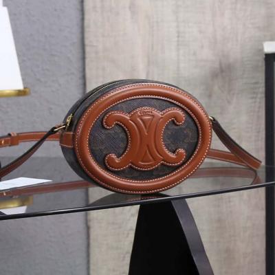 セリーヌ コピー CUIR TRIOMPHE オーバル ミニバッグ 101703