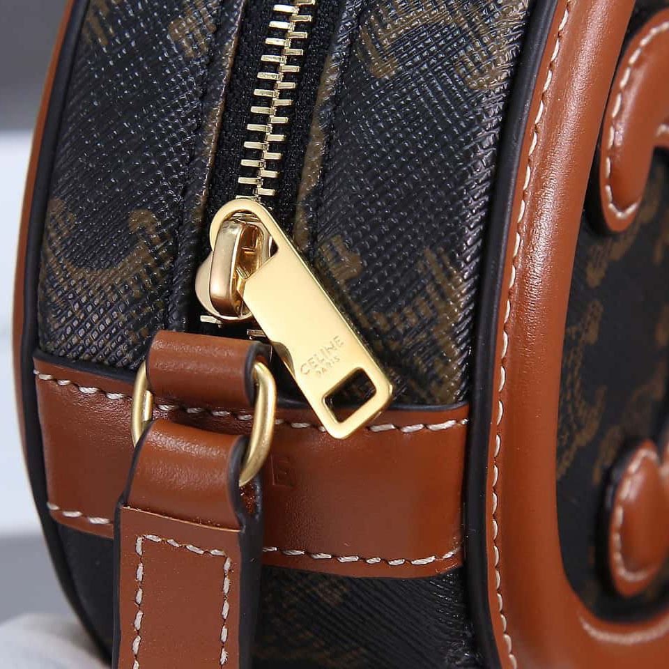 セリーヌ コピー CUIR TRIOMPHE オーバル ミニバッグ 101703 - 商品画像 5