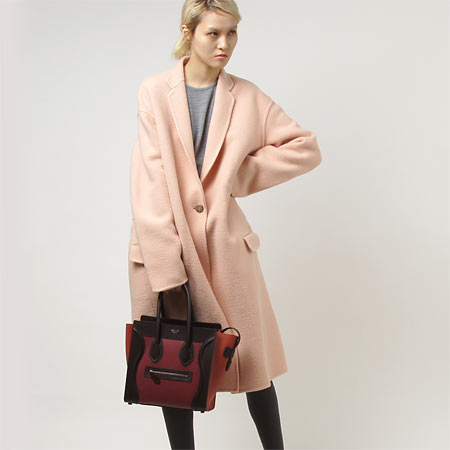 セリーヌ/CELINE/ レザーハンドバッグ/LUGGAGE/ラゲージ /Blood 16779 3ssb 27bl - 商品画像 4