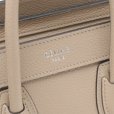 セリーヌスーパーコピー ハンドバッグ(2WAY仕様)/LUGGAGE/ラゲージ ナノショッパー LEATHER /Dune 16824 3dru 03un レディース - 商品画像 1