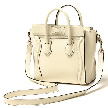 セリーヌ/CELINE/ レザー ハンドバッグ(2WAY仕様)/LUGGEGE ラゲージ ナノショッパー /Ivory16824 3lba 011v【春夏】 レディース - 商品画像 10