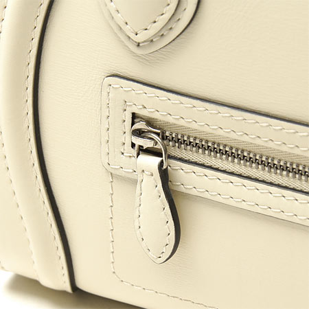 セリーヌ/CELINE/ レザー ハンドバッグ(2WAY仕様)/LUGGEGE ラゲージ ナノショッパー /Ivory16824 3lba 011v【春夏】 レディース - 商品画像 3