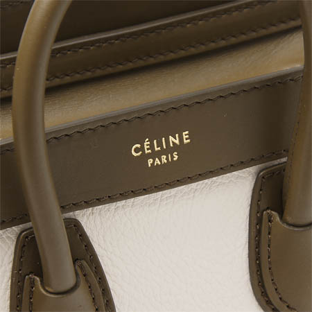 セリーヌスーパーコピーハンドバッグ(2WAY仕様)/LUGGAGE/ラゲージ ナノショッパー LEATHER /Cream 16824-3tsb-01cr - 商品画像 1
