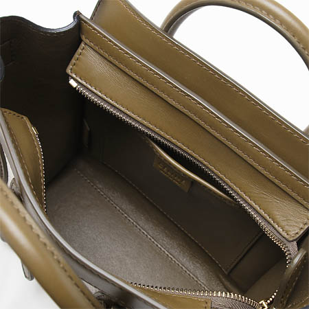セリーヌスーパーコピーハンドバッグ(2WAY仕様)/LUGGAGE/ラゲージ ナノショッパー LEATHER /Cream 16824-3tsb-01cr - 商品画像 3