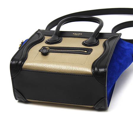 セリーヌ/CELINE/ ハンドバッグ(2WAY仕様)/LUGGAGE/ラゲージ ナノショッパー LEATHER /Sand 16824-3tsb-03sd - 商品画像 5