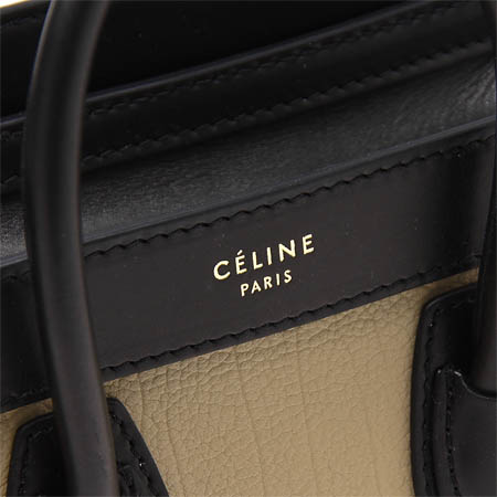 セリーヌ/CELINE/ ハンドバッグ(2WAY仕様)/LUGGAGE/ラゲージ ナノショッパー LEATHER /Sand 16824-3tsb-03sd - 商品画像 1