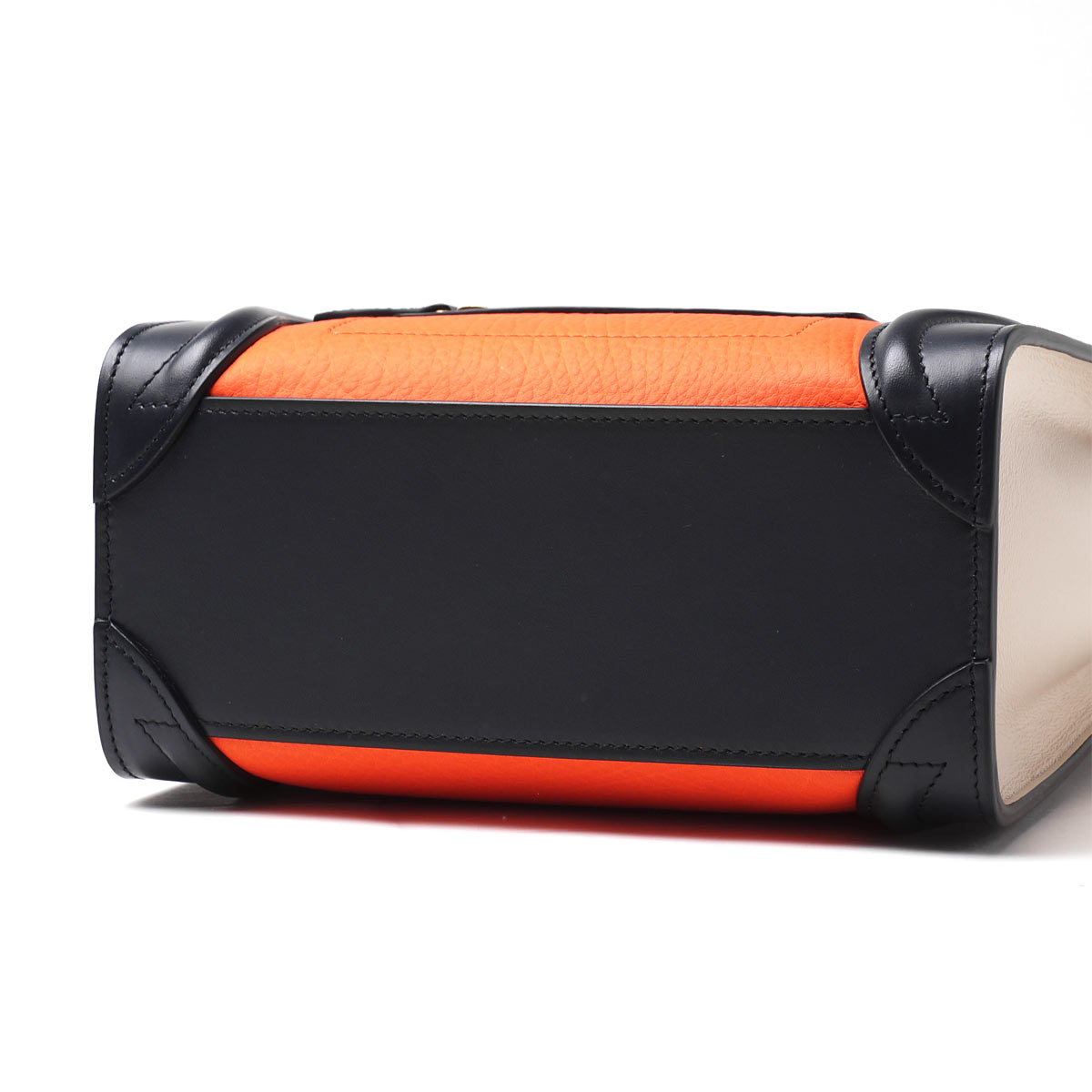 セリーヌスーパーコピーハンドバッグ(2WAY仕様)/LUGGAGE/ラゲージ ナノショッパー LEATHER /Bright Orange マルチカラー系16824 3xsa 20bq レディース - 商品画像 1