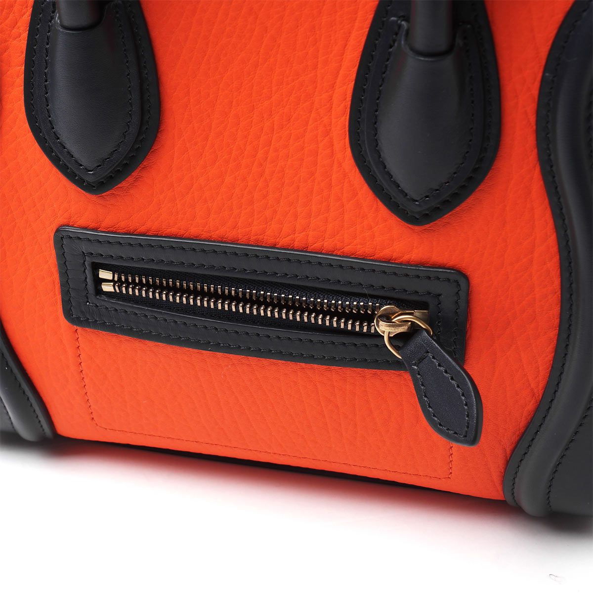セリーヌスーパーコピーハンドバッグ(2WAY仕様)/LUGGAGE/ラゲージ ナノショッパー LEATHER /Bright Orange マルチカラー系16824 3xsa 20bq レディース - 商品画像 7