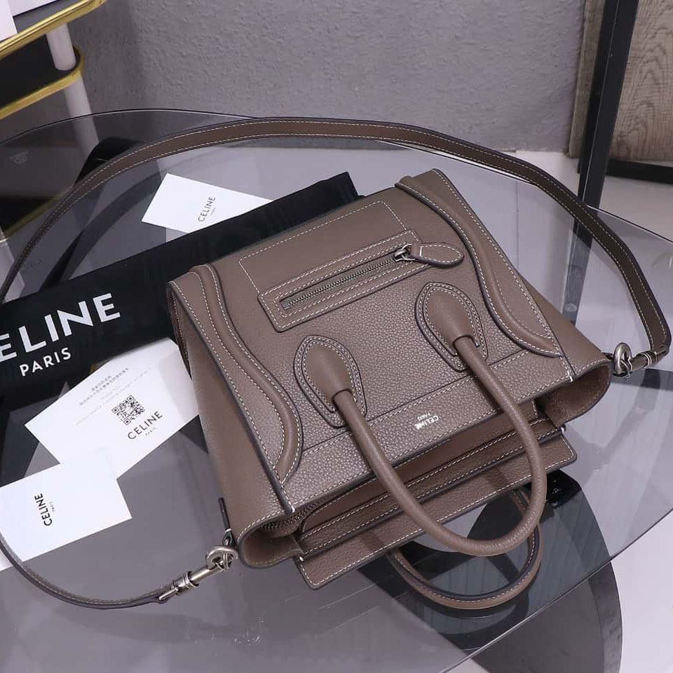 セリーヌ スーパーコピー ナノ ラゲージ バッグ ハンドバッグ 168243 - 商品画像 1
