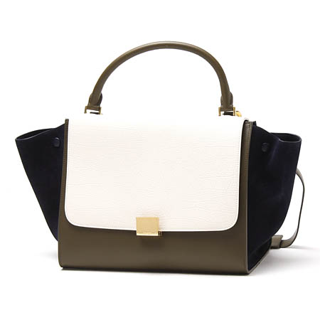 セリーヌコピーハンドバッグ(2WAY仕様)/TRAPEZE/トラペーズ LEATHER /Cream 16954-3ttd-01cr【春夏】 レディース - 商品画像 8